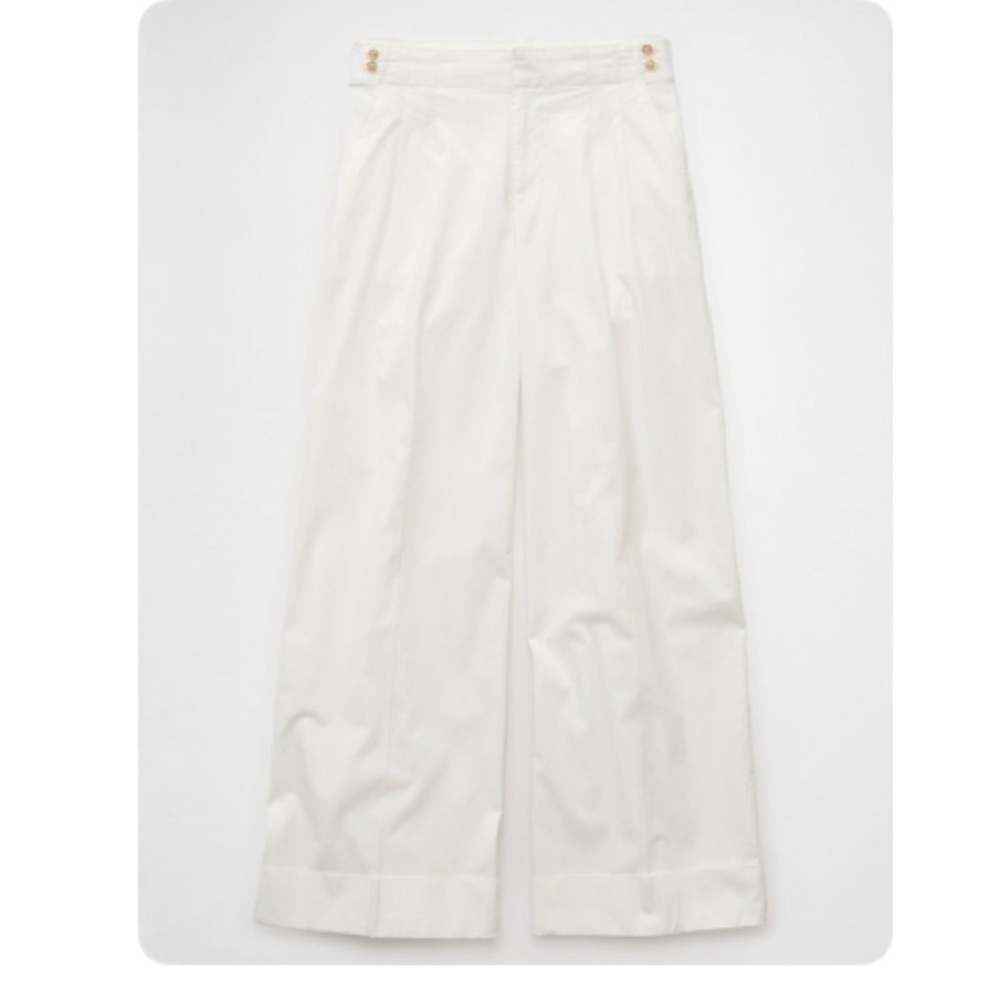 AE poplin pull-on pants